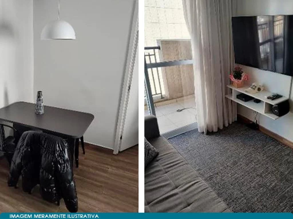 Foto 6 de 14: Apartamento em leilão em São Paulo - SP, bairro Centro — Apartamento 40 m² (01 vaga) - Centro - São Paulo - SP