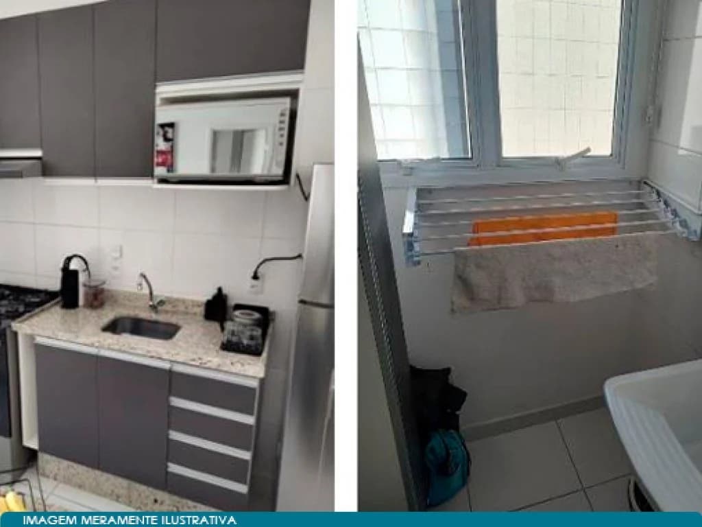 Foto 7 de 14: Apartamento em leilão em São Paulo - SP, bairro Centro — Apartamento 40 m² (01 vaga) - Centro - São Paulo - SP