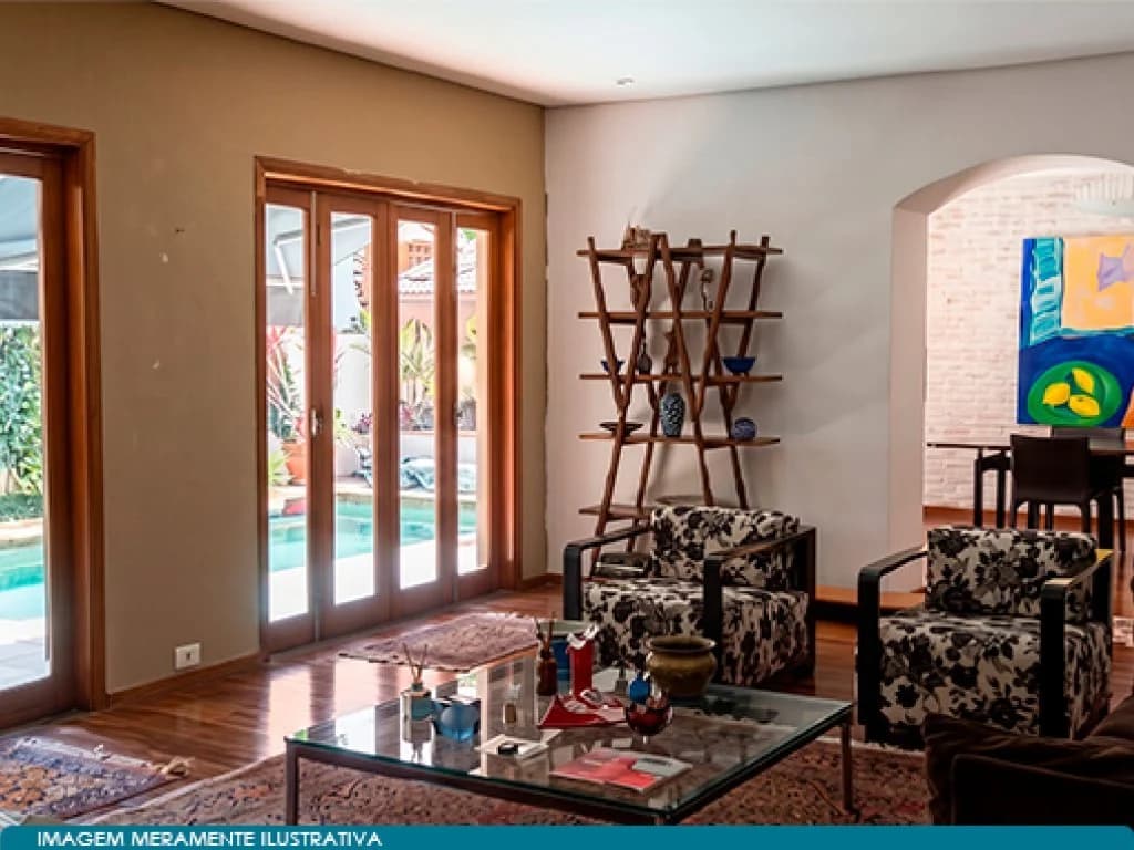 Foto 6 de 11: Casa em leilão em São Paulo - SP, bairro Cidade Jardim — Direitos sobre Casa de Alto Padrão em Terreno de 629 m² (03 pavimentos) - Cidade Jardim - São Paulo - SP