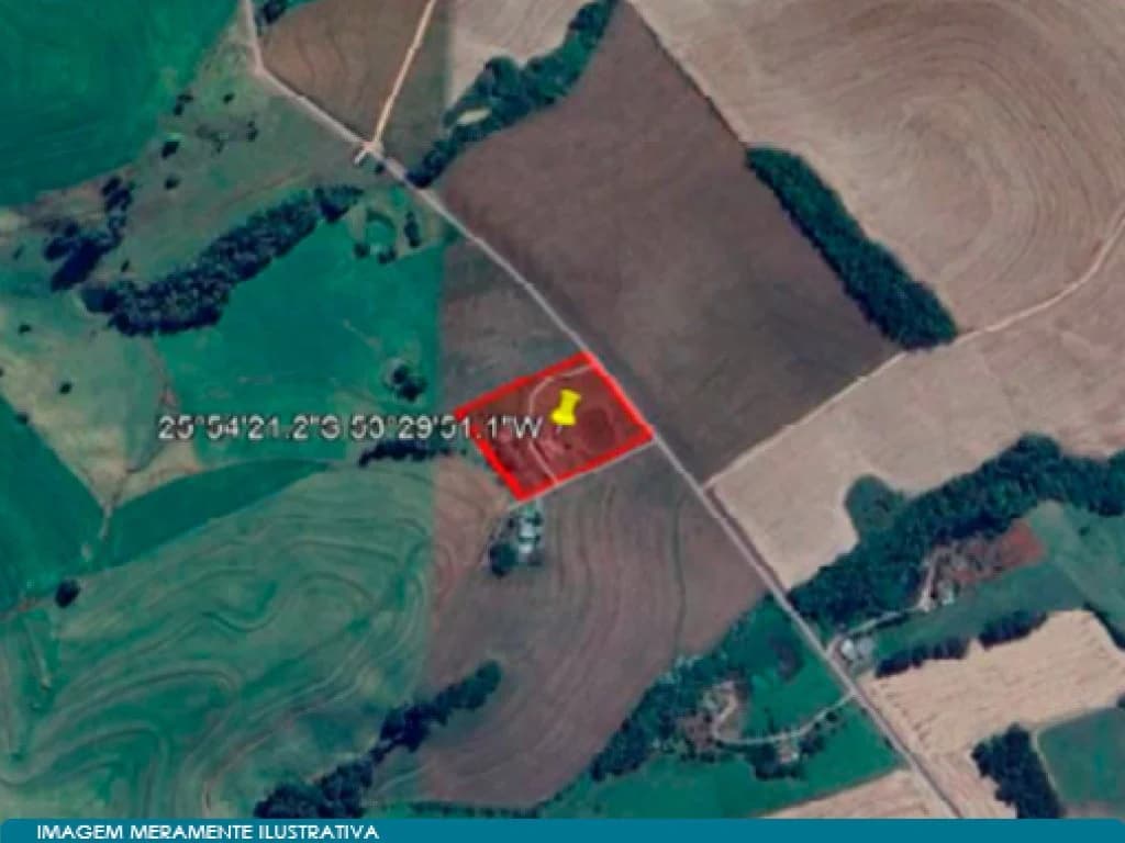 Foto 1 de 5: Area Rural em leilão em Ampére - PR, bairro Colônia Missões — Imóvel Rural 16.132 m² - Colônia Missões - Ampére - PR