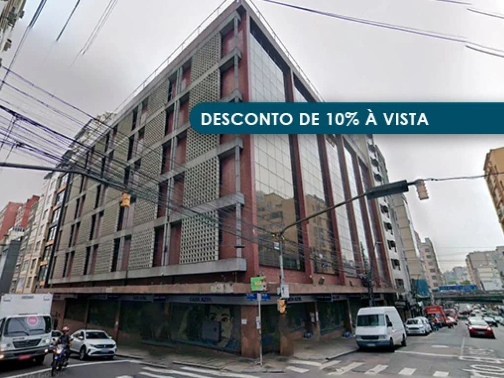 Foto 1 de 24: Comercial em leilão em Porto Alegre - RS, bairro Centro Histórico — Salas Comerciais (07 vagas) - Centro Histórico - Porto Alegre - RS