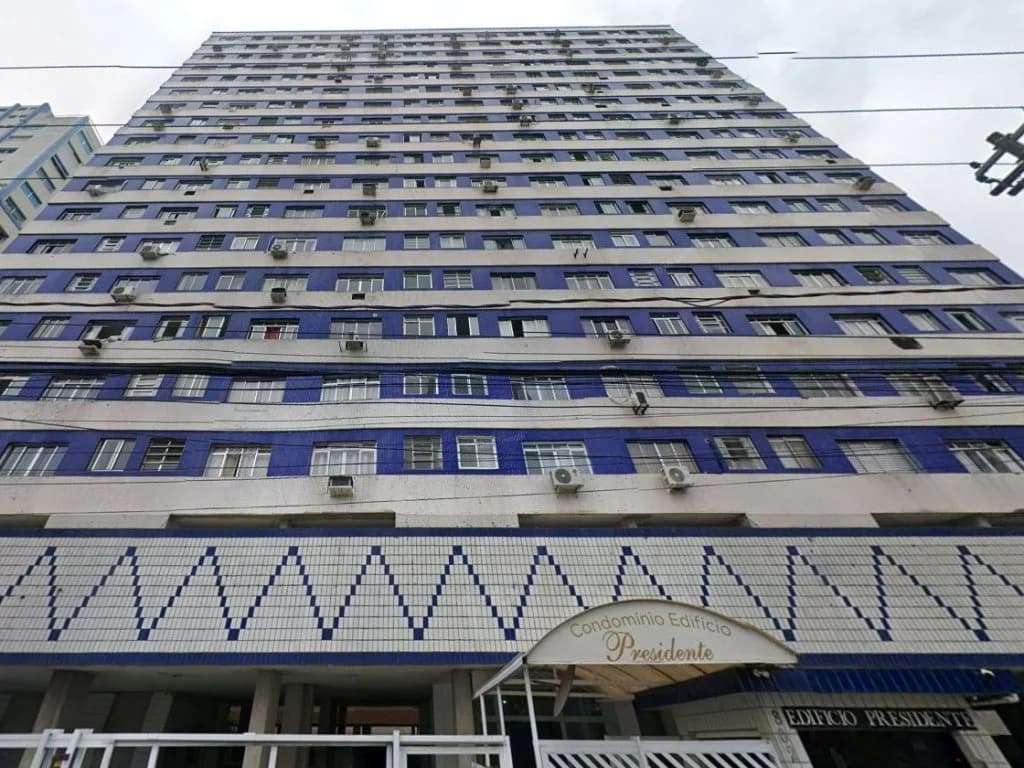 Foto 2 de 13: Apartamento em leilão em São Vicente - SP — Direitos sobre Apartamento 26 m² - Praia do Gonzaguinha - São Vicente - SP