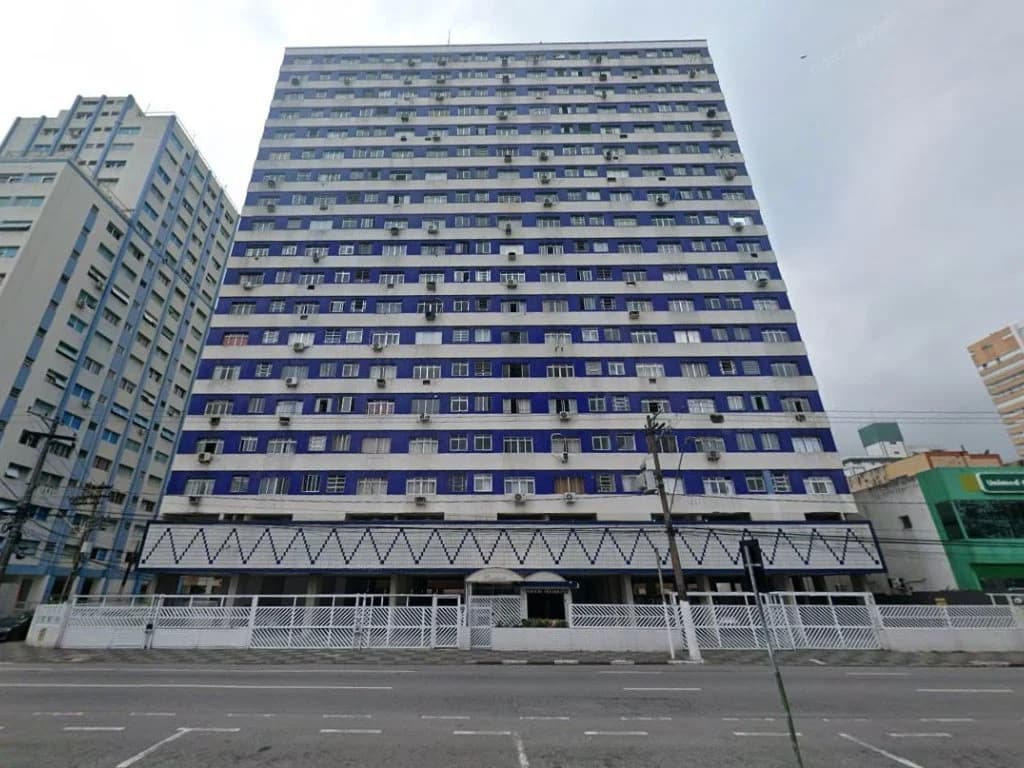 Foto 1 de 13: Apartamento em leilão em São Vicente - SP — Direitos sobre Apartamento 26 m² - Praia do Gonzaguinha - São Vicente - SP