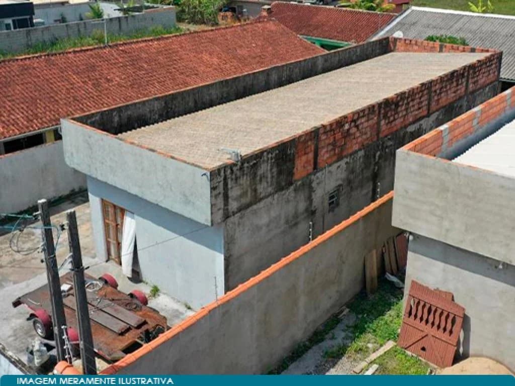 Foto 5 de 7: Casa em leilão em Itanhaém - SP, bairro Balneário Gaivotas — Casa em Terreno de 420 m² - Balneário Gaivotas - Itanhaém - SP
