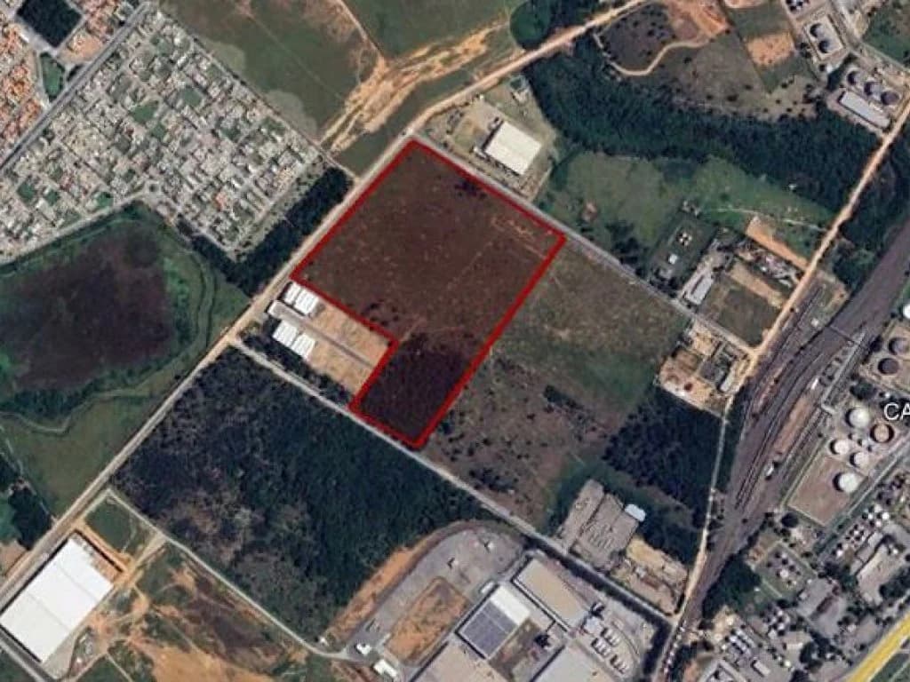 Foto 1 de 12: Terreno em leilão em Paulínia - SP, bairro Cascata — Terreno de Porte Industrial com 200.008 m² - Cascata - Paulínia - SP