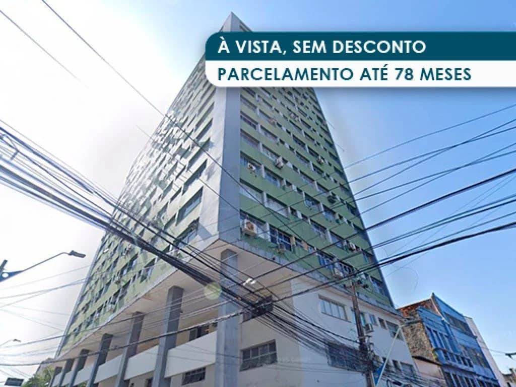 Foto 1 de 2: Comercial em leilão em Fortaleza - CE, bairro Centro — Sala Comercial 25 m² (Unid. 803 do Edifício General Tibúrcio) - Centro - Fortaleza - CE