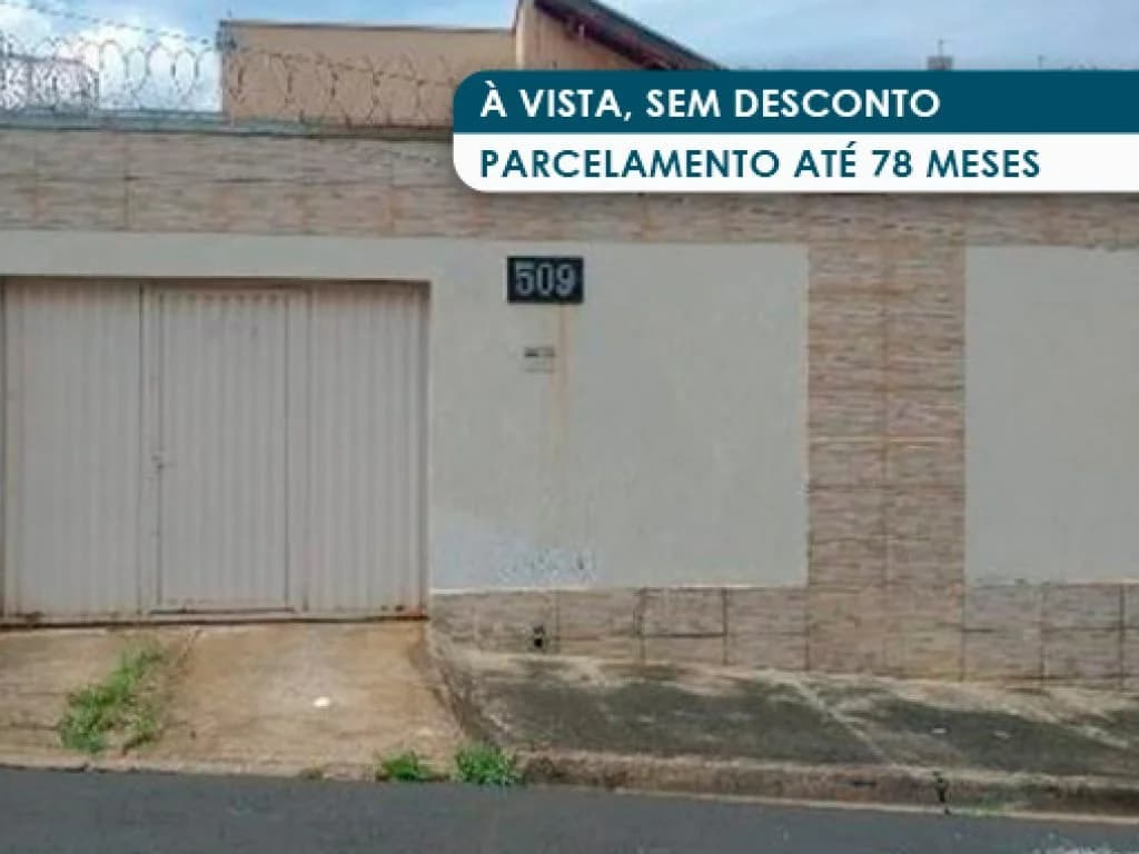 Foto 1 de 3: Casa em leilão em Uberaba - MG, bairro Cidade Nova — Casa 54 m² - Cidade Nova - Uberaba - MG