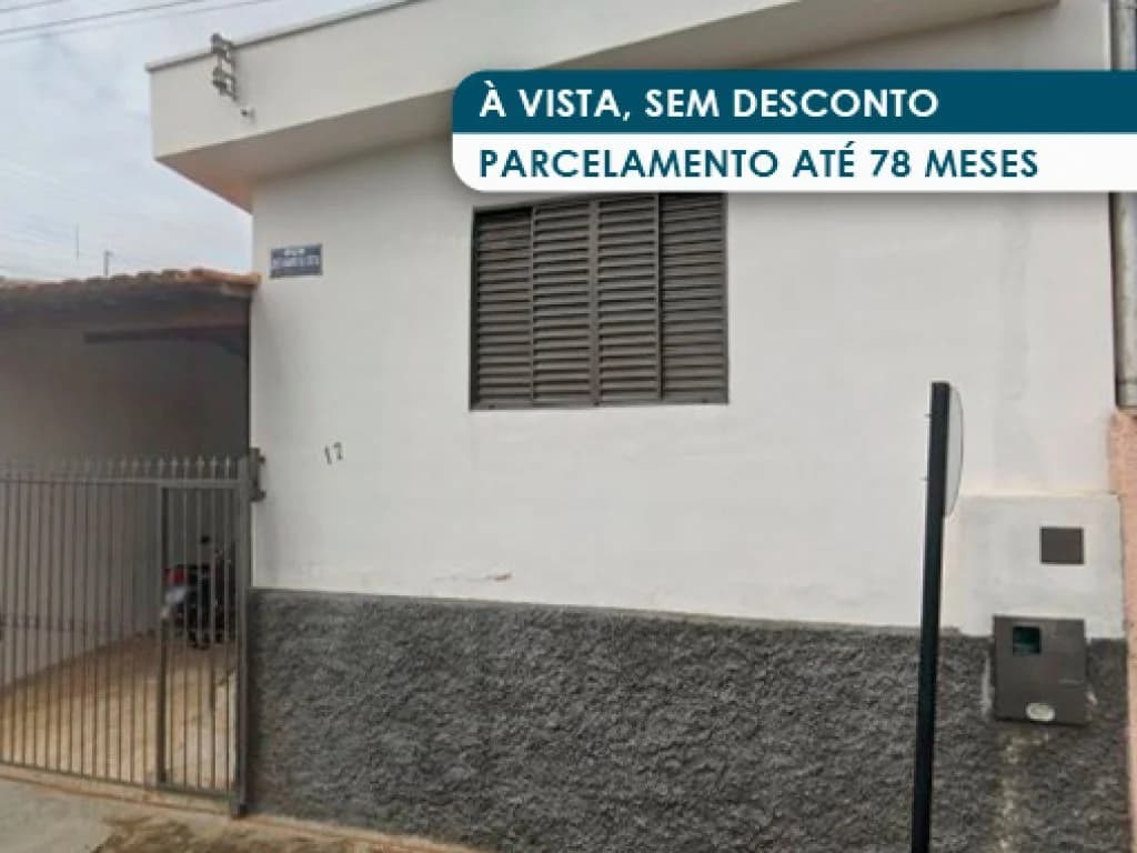 Foto 1 de 3: Casa em leilão em Piumhi - MG, bairro J K — Casa 68 m² - J.K - Piumhi - MG