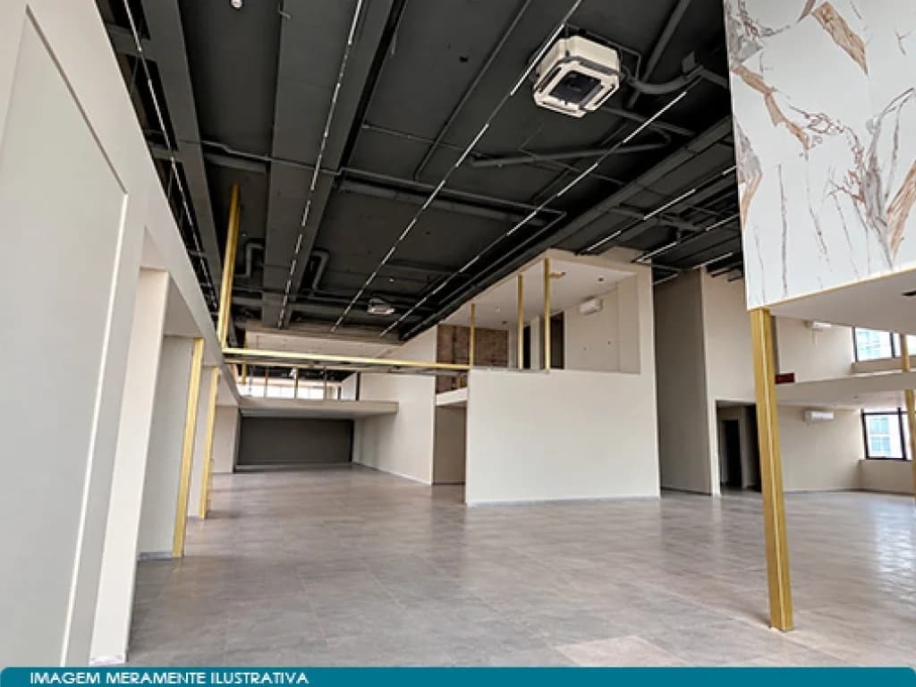 Foto 5 de 7: Comercial em leilão em São Paulo - SP, bairro Barra Funda — Conjunto Comercial 1.068 m² - 30 Vagas - Edifício Forvm Tower - Barra Funda - São Paulo - SP