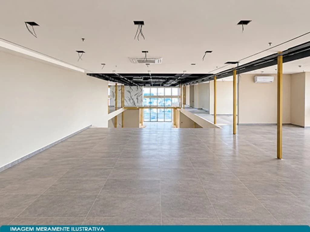 Foto 4 de 7: Comercial em leilão em São Paulo - SP, bairro Barra Funda — Conjunto Comercial 1.068 m² - 30 Vagas - Edifício Forvm Tower - Barra Funda - São Paulo - SP