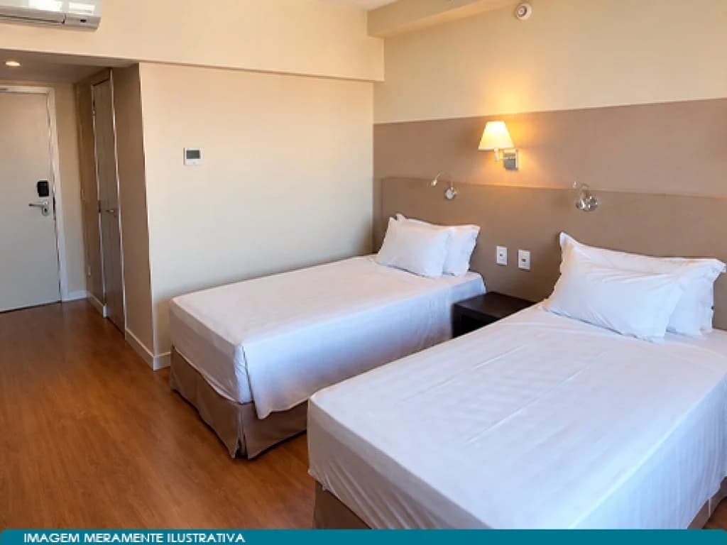 Foto 4 de 5: Apartamento em leilão em Ribeirão Preto - SP, bairro Bosque das Juritis — Apartamento Comercial 28 m² (Unid. 709 A) - Bosque das Juritis - Ribeirão Preto - SP