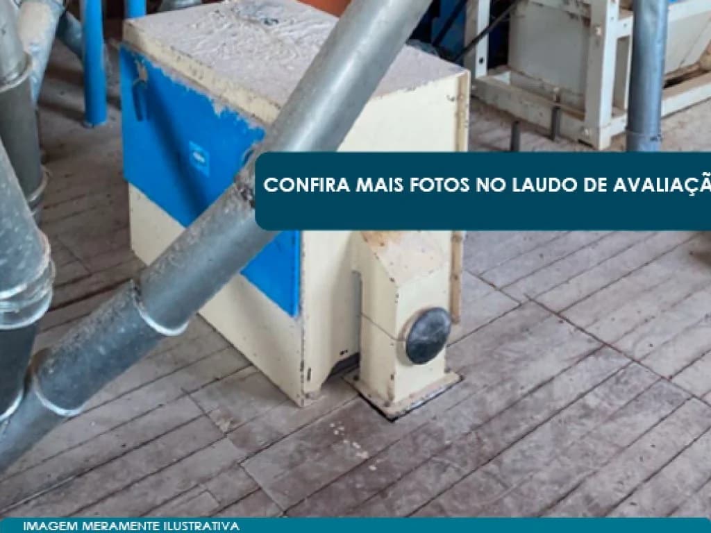 Foto 10 de 10: Comercial em leilão em Toledo - PR, bairro Vila Nova — Galpão Comercial 520 m² - Vila Nova - Toledo/PR e Equipamentos Industriais, Silos e Maquinário de Moinho