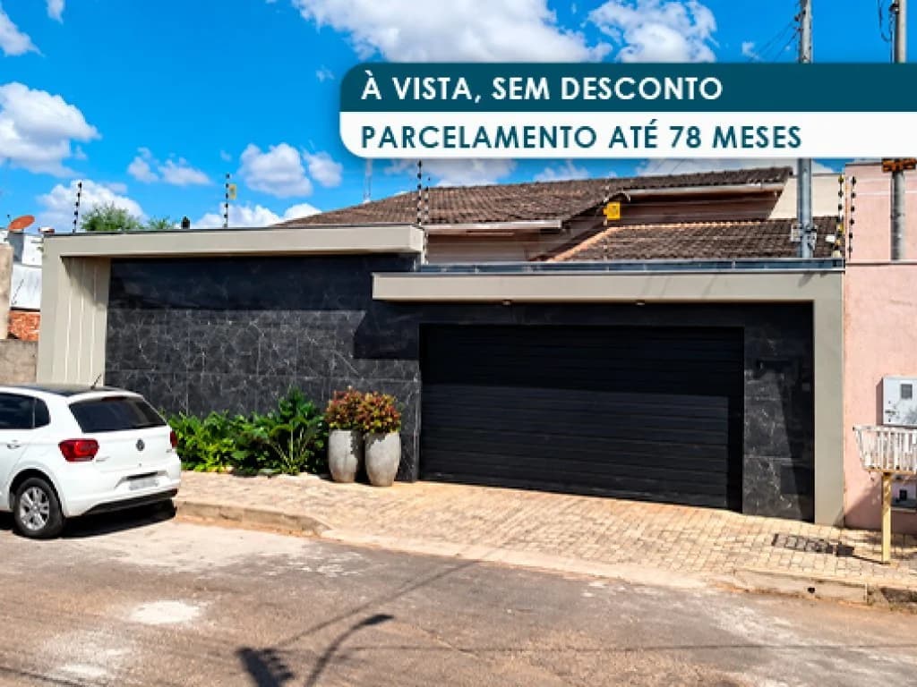 Foto 1 de 2: Casa em leilão em Anápolis - GO, bairro Parque Brasília 2ª Etapa — Casa 166 m² - Parque Brasília 2ª Etapa - Anápolis - GO