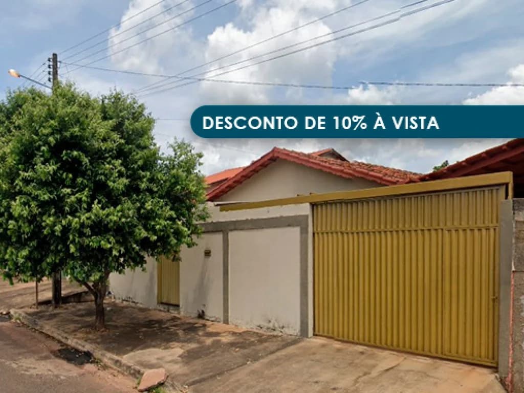 Foto 1 de 2: Casa em leilão em Caldas Novas - GO, bairro Setor Serrinha — Casa 167 m² - Setor Serrinha - Caldas Novas - GO