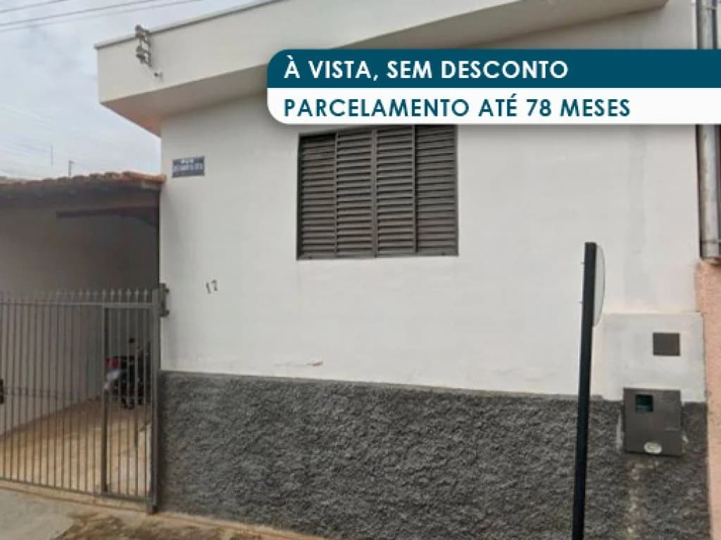 Foto 1 de 3: Casa em leilão em Piumhi - MG, bairro J K — Casa 68 m² - J.K - Piumhi - MG