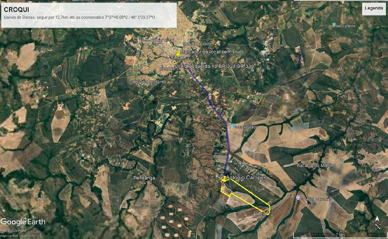 Foto 2 de 4: Area Rural em leilão em Balsas - MA — Imóvel Rural | Balsas/MA