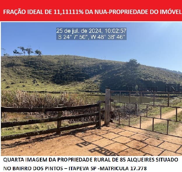 Foto 4 de 4: Area Rural em leilão em Itapeva - SP, bairro Bairro dos Pintos — Imóvel Rural | Itapeva /SP