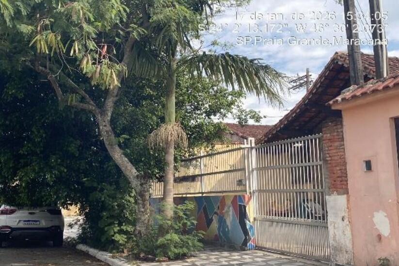 Foto 1 de 4: Casa em leilão em Praia Grande - SP, bairro Balneário Maracanã — Casa | Praia Grande/SP