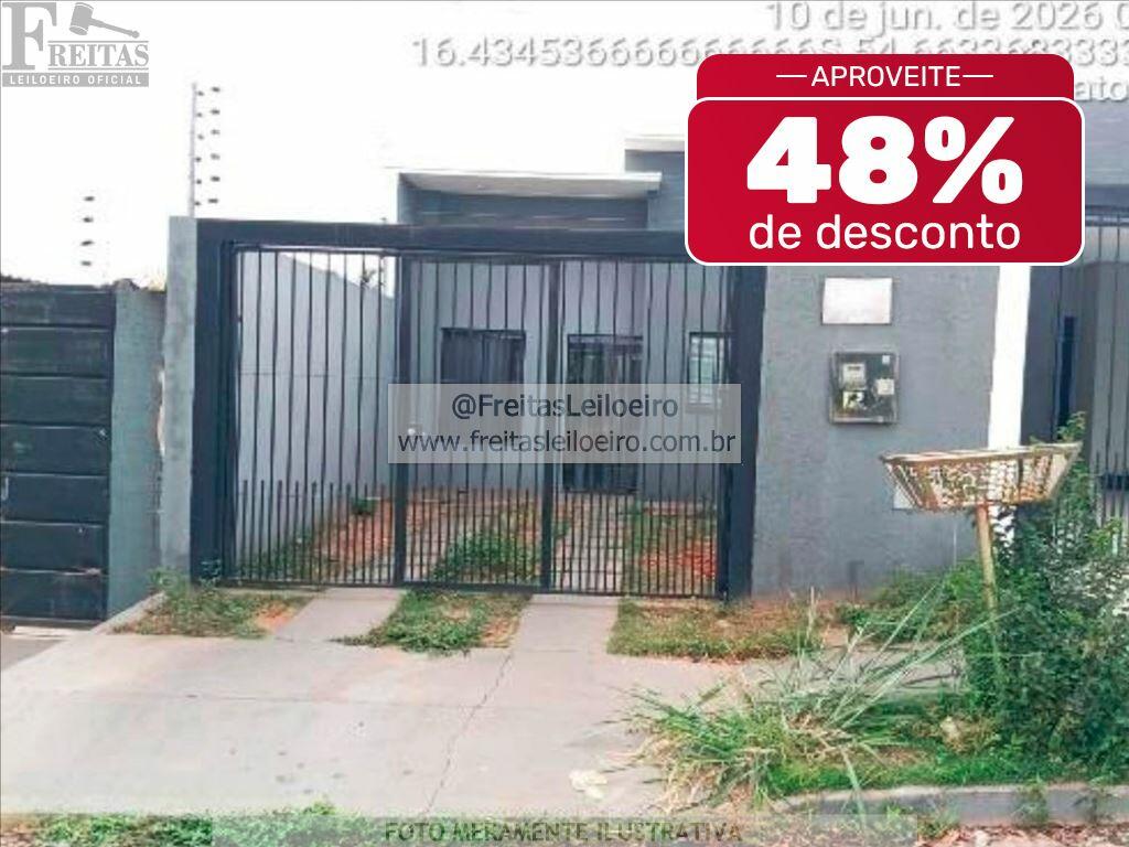 Foto 1 de 4: Casa em leilão em Rondonópolis - MT, bairro Jardim do Parque Ii — Casa | Rondonópolis/MT