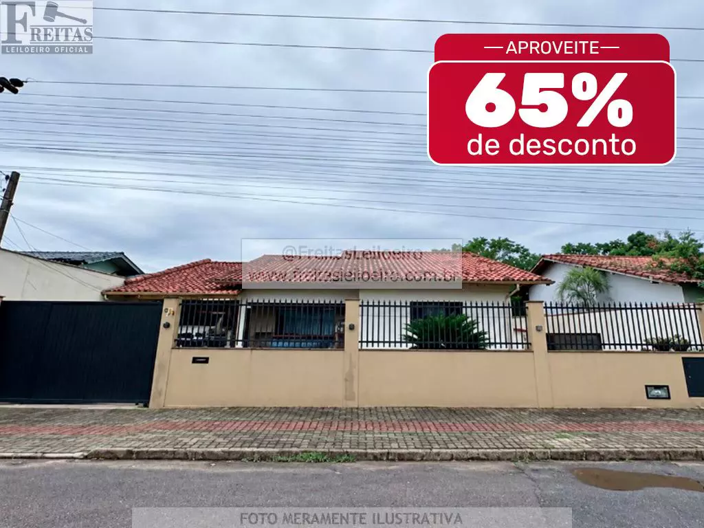 Foto 1 de 5: Casa em leilão em Brusque - SC, bairro Limoeiro — Casa | Brusque/SC