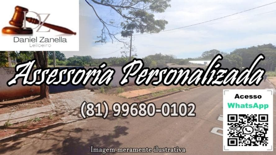 Terreno em leilão em Dourados - MS — Terreno nº 01 da Quadra 17, à Rua Floriano Brum, no Loteamento Chácaras Caiuás, Dourados/MS, com área de 2.500 m².