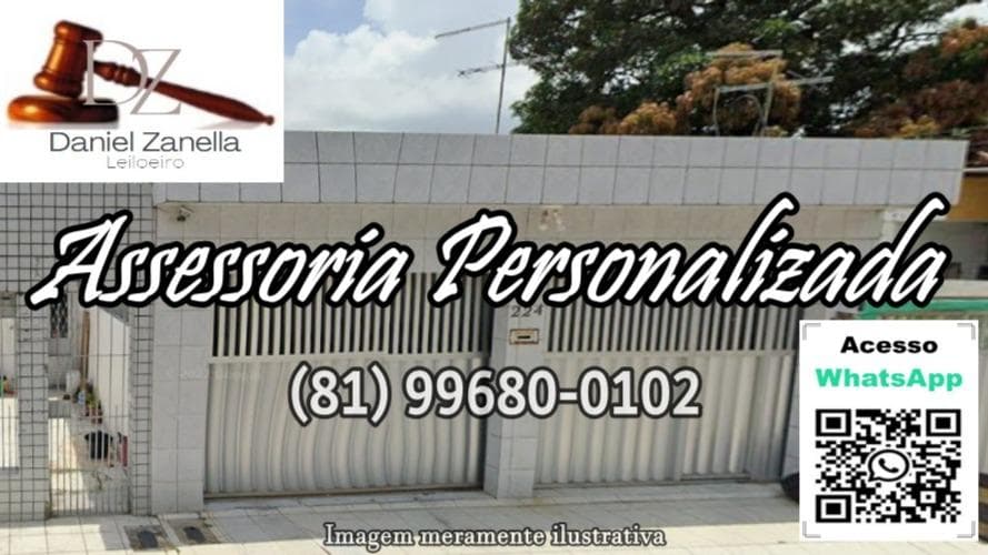 Imóvel em leilão em Recife - PE — IMÓVEL NA RUA ALEXANDRE DE ALMEIDA 224, BAIRRO IBURA, FREGUESIA DOS AFOGADOS RECIFE/PE