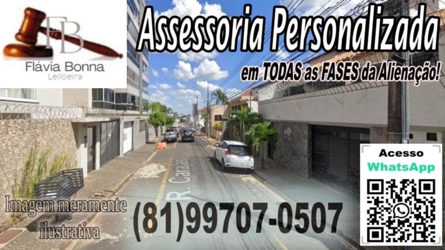 Terreno em leilão em Uberlândia - MG — 6,25% do imóvel na Rua Carajás, n. 1185, que também recebe o número 1207, Tabajaras, em Uberlândia, MG, terreno com 316m².
