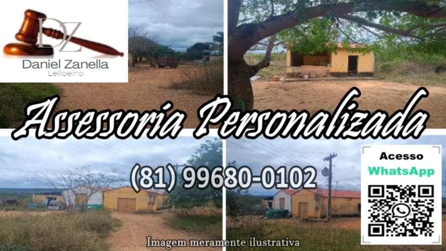 Area Rural em leilão em Araripina - PE — UMA GLEBA DE TERRA, com área de 18,00 ha, com benfeitorias, situada no Sítio Alagoinha, Fazenda São Gonçalo, na Zona Urbana da Cidade de Araripina/PE