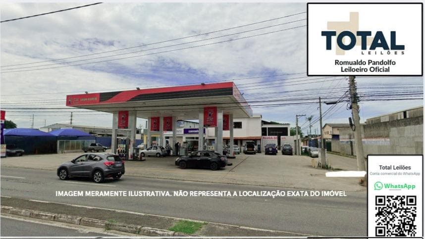 Comercial em leilão em Mogi Das Cruzes - SP — Posto de Gasolina e Prédio Administrativo, matricula 2.700 - Mogi das Cruzes, São Paulo