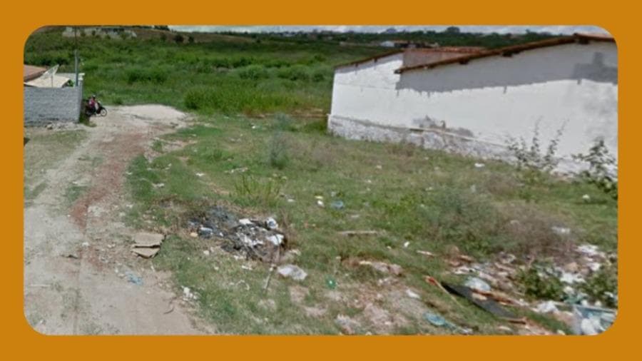 Terreno em leilão em Araripina - PE — TERRENO URBANO, À RUA PROJETADA (PROXIMO AVENIDA PERIMETRAL E AO PETI), CENTRO, ARARIPINA/PE. COM ÁREA DE 200,00M²