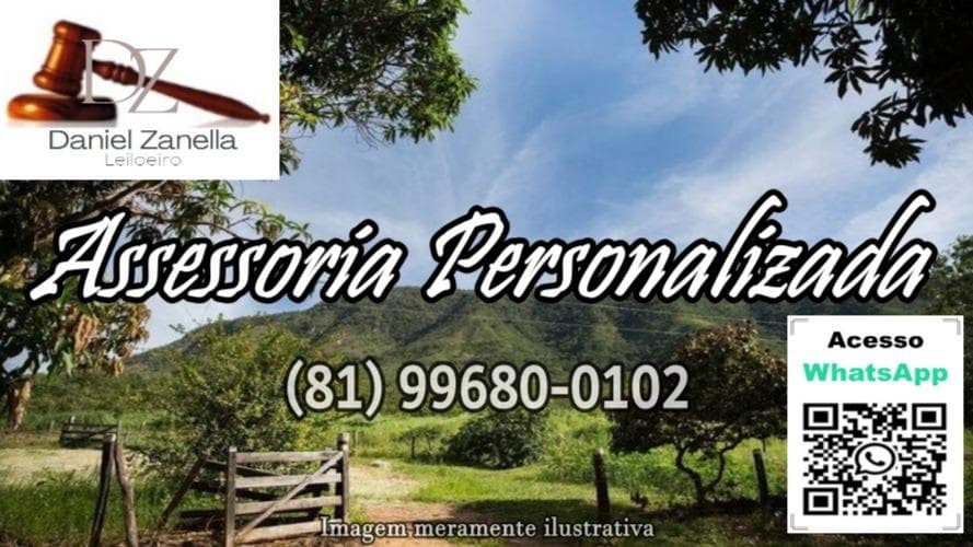 Foto 2 de 2: Area Rural em leilão em Paranã - TO — 50% DO IMÓVEL DENOMINADO FAZENDA RETIRO DA CAIÇARA, MUNICÍPIO DE PARANÃ/TO. COM ÁREA DE 1.516.52.33 HA, OU SEJA, 156,5 ALQUEIRES. IMÓVEL COM TOPOGRAFIA PLANA COM SOLO MISTO.(81) 99680-0102