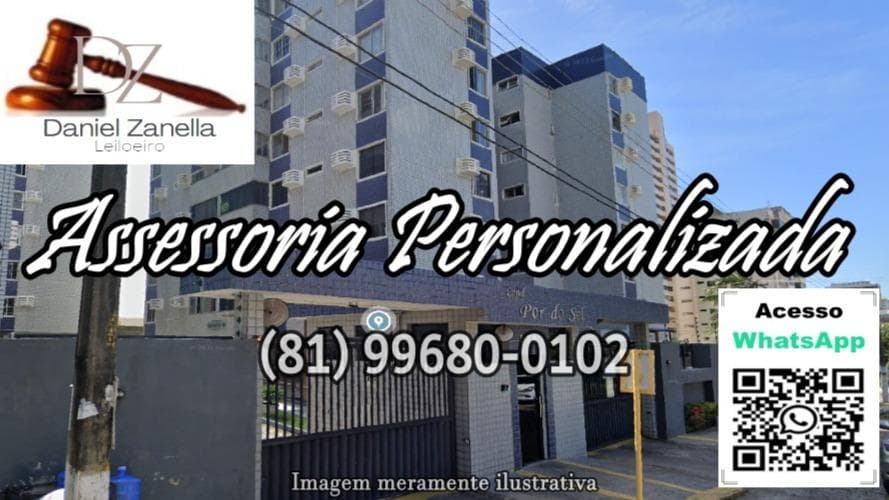 Foto 3 de 3: Apartamento em leilão em Natal - RN — APARTAMENTO 701, BLOCO B, DO RESIDENCIAL POR DO SOL, NA RUA JUVENAL LAMARTINE, 978, NATAL/RN, (81) 99680-0102