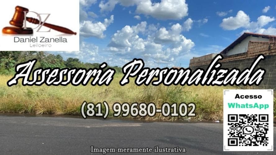 Foto 2 de 2: Terreno em leilão em Louveira - SP, bairro Vila Pasti — LOTE DE TERRENO SEM BENFEITORIAS, FRENTE PARA A ESTRADA MUNICIPAL, DESIGNADO SOB Nº 13 DA QUADRA A, VILA PASTI, LOUVEIRA/SP, COM ÁREA DE 355,51M² (81) 9680-0102