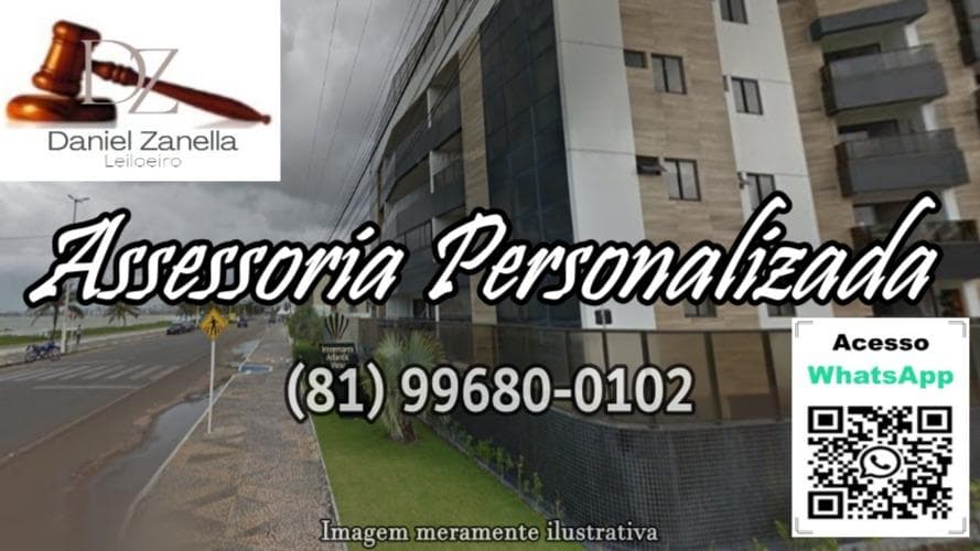 Foto 2 de 2: Apartamento em leilão em Cabedelo - PB — UM APARTAMENTO Mº 204, LOCALIZADO NA RUA ADAUTO HENRIQUES DE ARAÚJO, Nº59, EDIFÍCIO INTERMARES ATLANTIC VIEW, INTERMARES, CABEDELO/PB
