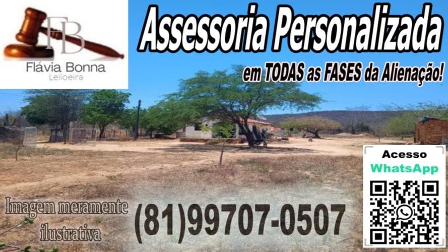 Foto 2 de 2: Area Rural em leilão em Araripina - PE, bairro Bom Jardim Do Araripe — - GLEBA DE TERRAS COM BENFEITORIA DE 2 CASAS, LOCALIZADA NO SÍTIO ALAGOINHA, ARARIPINA/PE. ÁREA TOTAL DE 3,0 HECTARES --