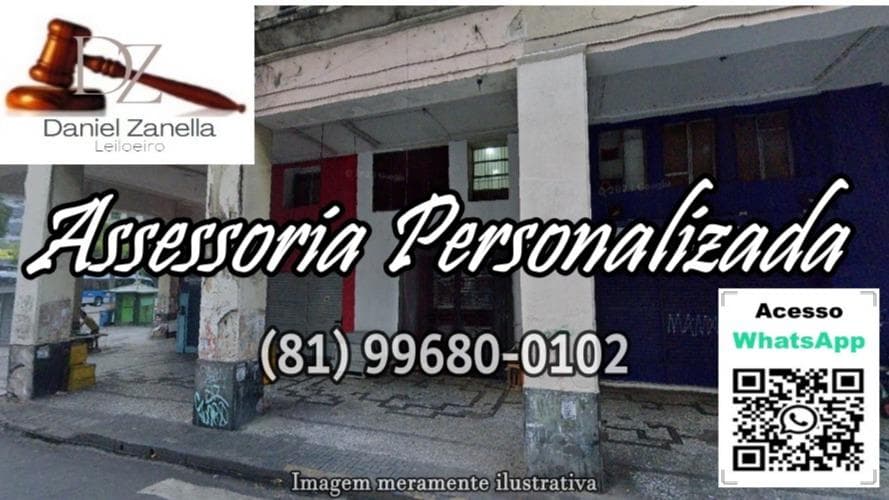Foto 2 de 2: Comercial em leilão em Recife - PE, bairro Santo Antônio — IMOVEL COMERCIAL LOCALIZADO NA AVENIDA GUARARAPES, N 11 , RECIFE/PE __