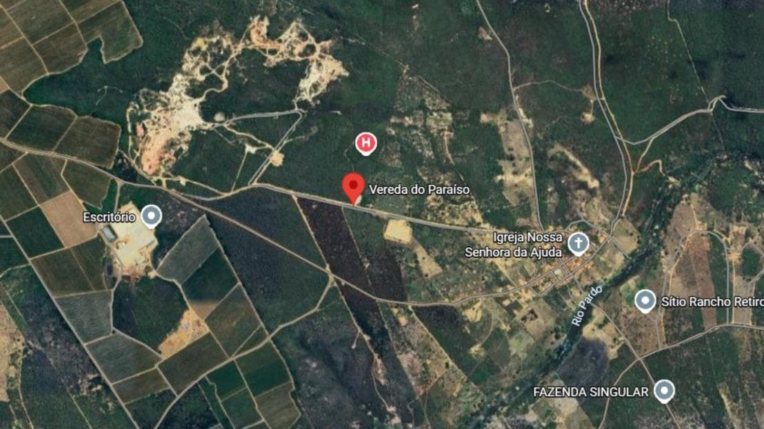 Foto 2 de 2: Area Rural em leilão em São João Do Paraíso - MG — Imóvel Rural (extração de quartzo), A.T.: 1.000.000m², Ninheira/MG