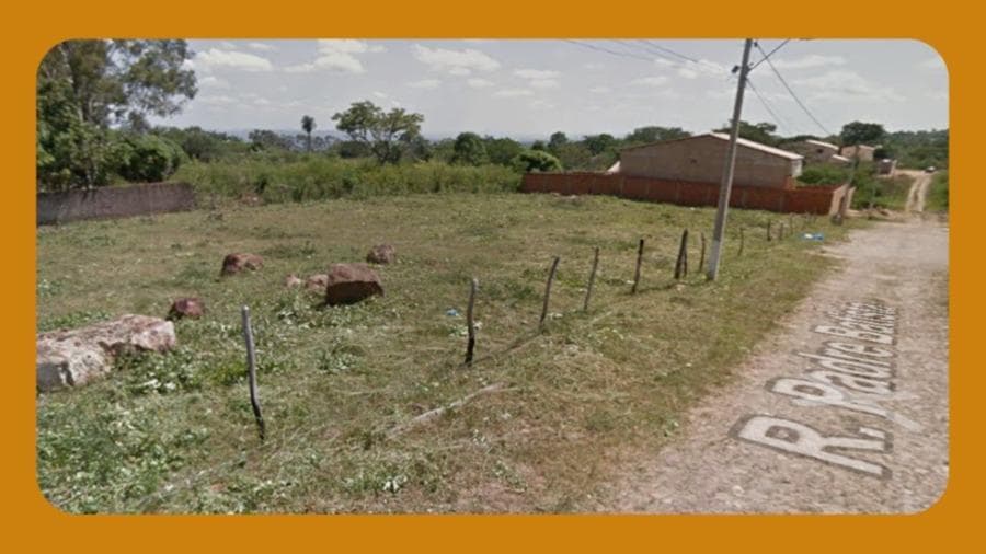 Foto 1 de 2: Terreno em leilão em Crato - CE, bairro Grangeiro — LOTE DE TERRENO PARA CONSTRUÇÃO, LOCALIZADO NA RUA PADRE BATISTA, GRANGEIRO, CRATO/CE. ÁREA TOTAL DE 600,00 M².