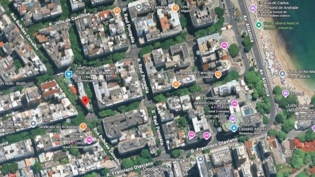 Foto 2 de 2: Apartamento em leilão em Rio De Janeiro - RJ, bairro Copacabana — Apartamento na rua Conselheiro Lafaiete, 15, Ap 402, Copacabana, Rio de Janeiro/RJ.