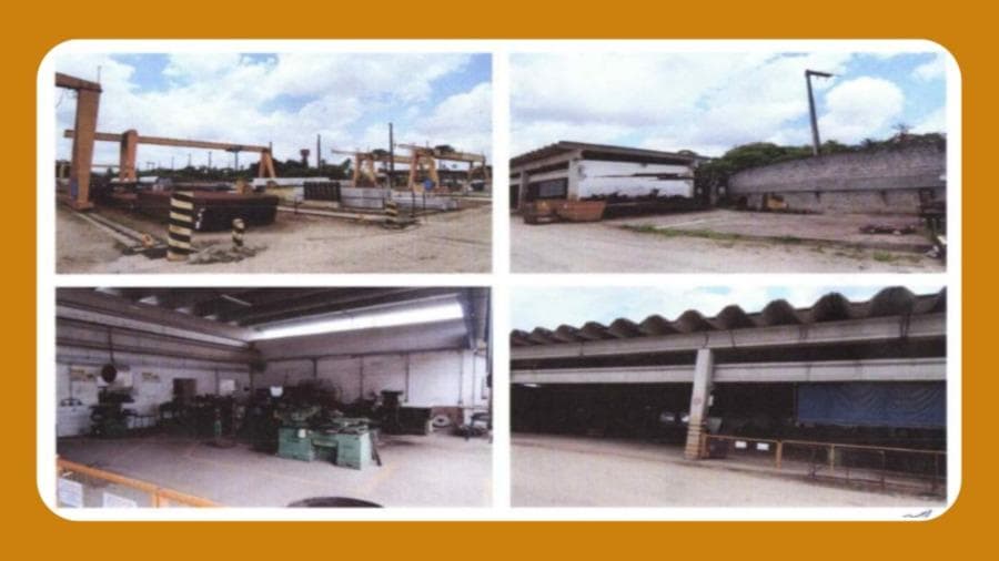 Foto 4 de 7: Comercial em leilão em Igarassu - PE — IMÓVEL INDUSTRIAL DA T & A CONSTRUCAO PRE-FABRICADA, NA ESTRADA DR. EDGAR AZEVEDO SOARES JUNIOR, ACERCA DE 877,00 METROS DA BR-101 NORTE, KM 27, IGARASSU/PE. ÁREA B1, MEDINDO 67.162,19M², COM ÁREA EDIFICADA DE 3.457,00M².__