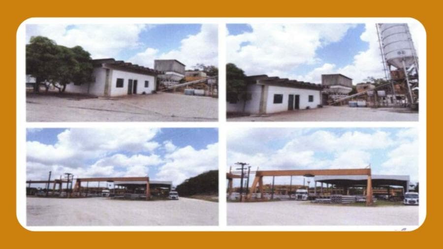 Foto 5 de 7: Comercial em leilão em Igarassu - PE — IMÓVEL INDUSTRIAL DA T & A CONSTRUCAO PRE-FABRICADA, NA ESTRADA DR. EDGAR AZEVEDO SOARES JUNIOR, ACERCA DE 877,00 METROS DA BR-101 NORTE, KM 27, IGARASSU/PE. ÁREA B1, MEDINDO 67.162,19M², COM ÁREA EDIFICADA DE 3.457,00M².__