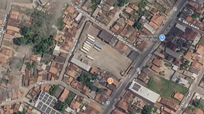 Foto 3 de 3: Terreno em leilão em Alagoinhas - BA, bairro Centro — Terreno, A.T.: 1.687m², Santa Terezinha, Alagoinhas/BA