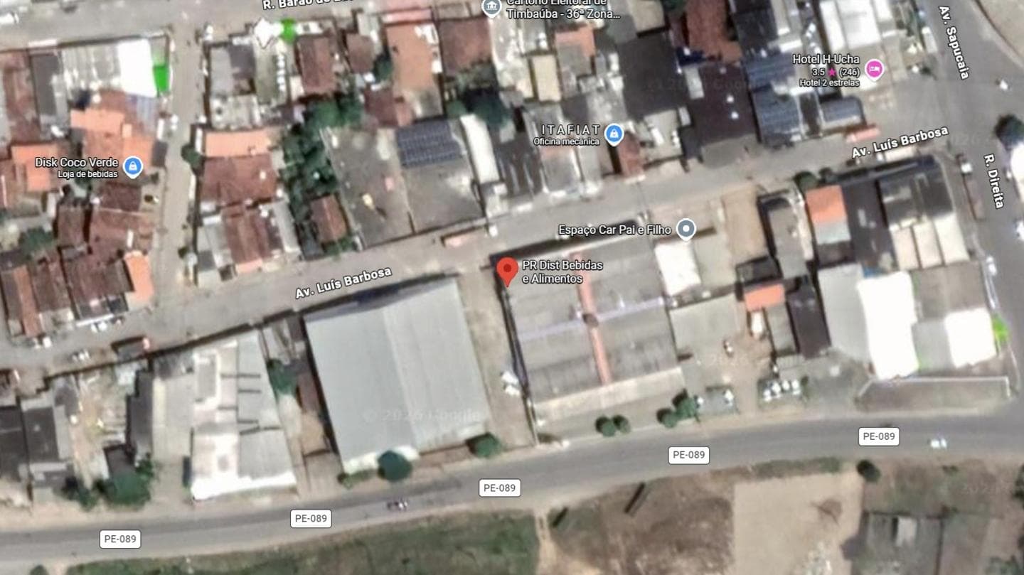 Foto 3 de 4: Comercial em leilão em Timbaúba - PE, bairro Mocos — Imóvel Comercial/Residencial, A.T.: 1.330m², Mocós, Timbaúba/PE
