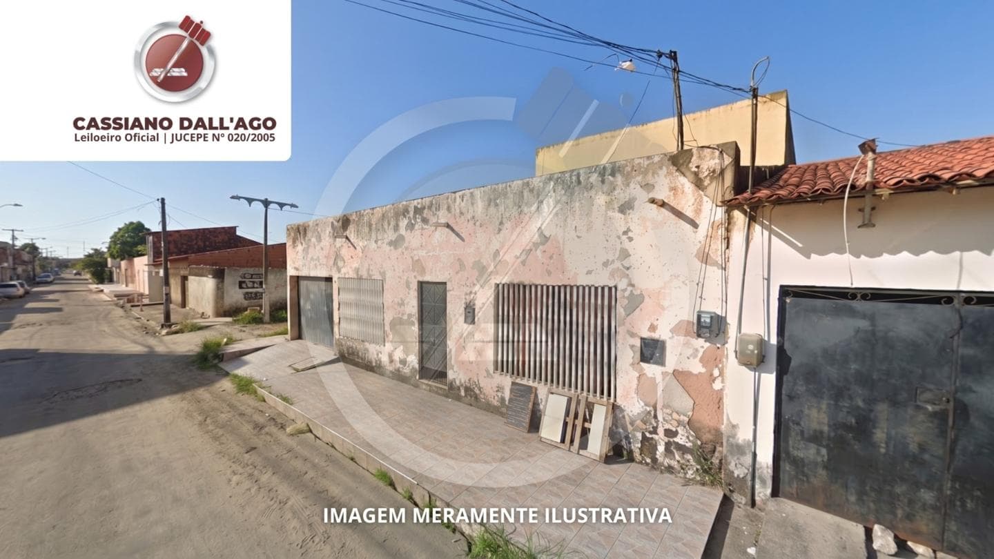 Foto 3 de 4: Casa em leilão em Maracanaú - CE, bairro Jereissati I — Casa, com área construída de 188,00m², edificada em um terreno de 240,00m², situada à Rua 33, nº 409, Jereissati I, Maracanaú/CE
