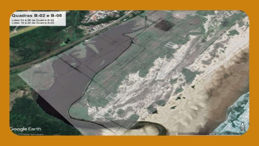 Foto 3 de 4: Terreno em leilão em Imbituba - SC — LOTE 18 DA QUADRA B-05, NO LOTEAMENTO SOLLAGE, IMBITUBA/SC. COM ÁREA DE 450,00M². __