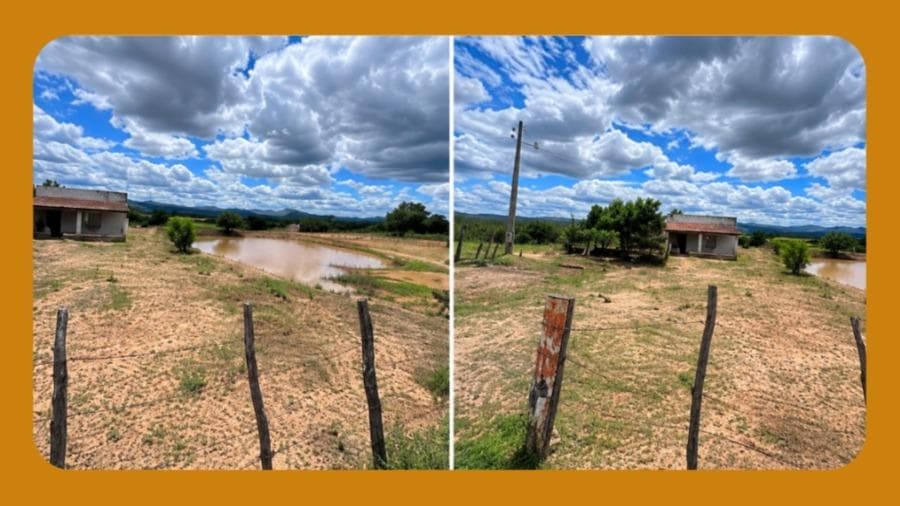 Foto 1 de 2: Area Rural em leilão em Aparecida - PB — ÁREA DE TERRAS LOCALIZADA NO SÍTIO PRENSA, CONHECIDA POR ALEGRE, APARECIDA/PB, MEDINDO 02 TAREFAS, CONTENDO CASA DE ALVENARIA E CACIMBÃO.__