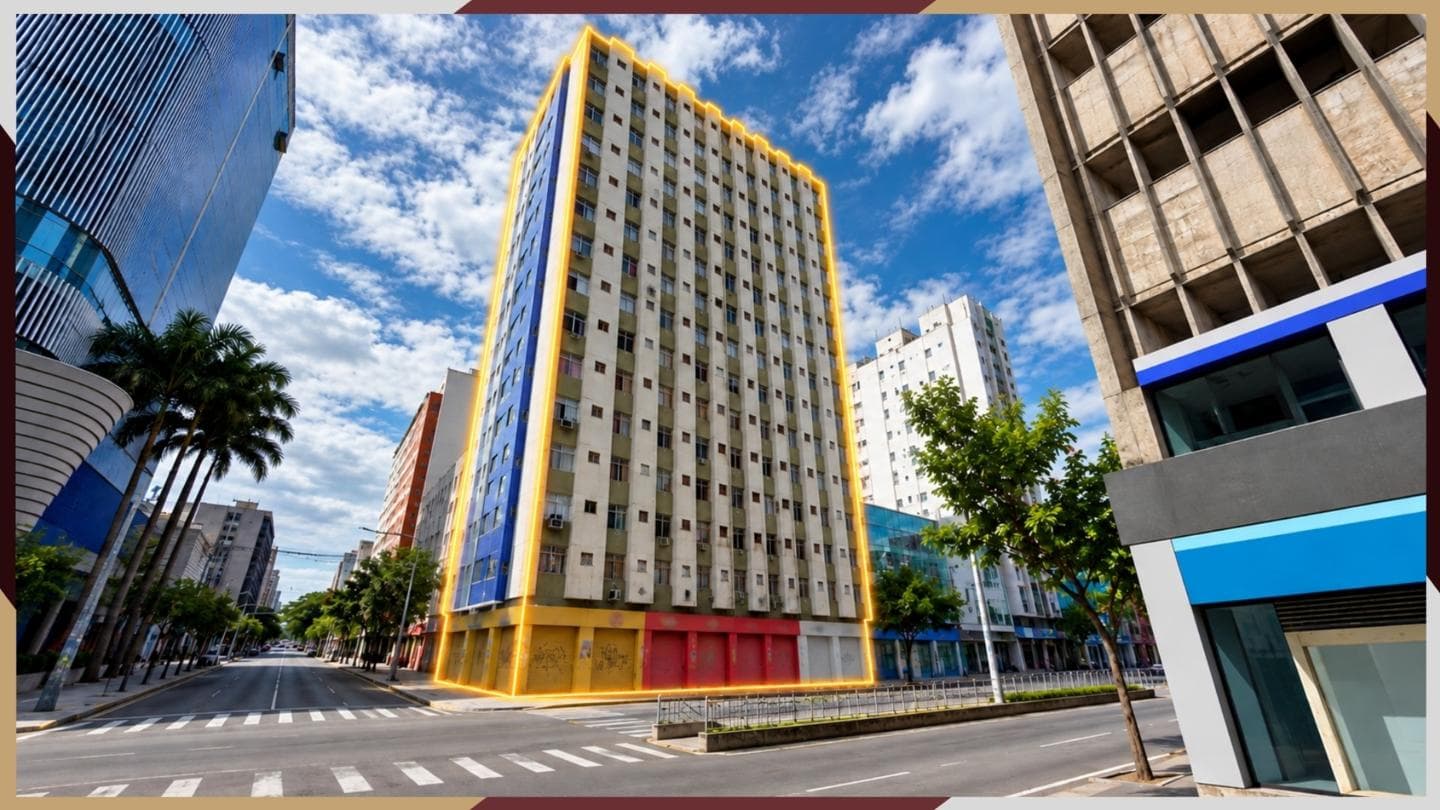 Foto 1 de 3: Comercial em leilão em Recife - PE, bairro Boa Vista — Imóvel comercial, loja nº 01 (Térreo), com área de 68,62m², localizado na Rua Gervásio Pires, 332, Edf. Santa Cruz, Boa Vista, Recife/PE