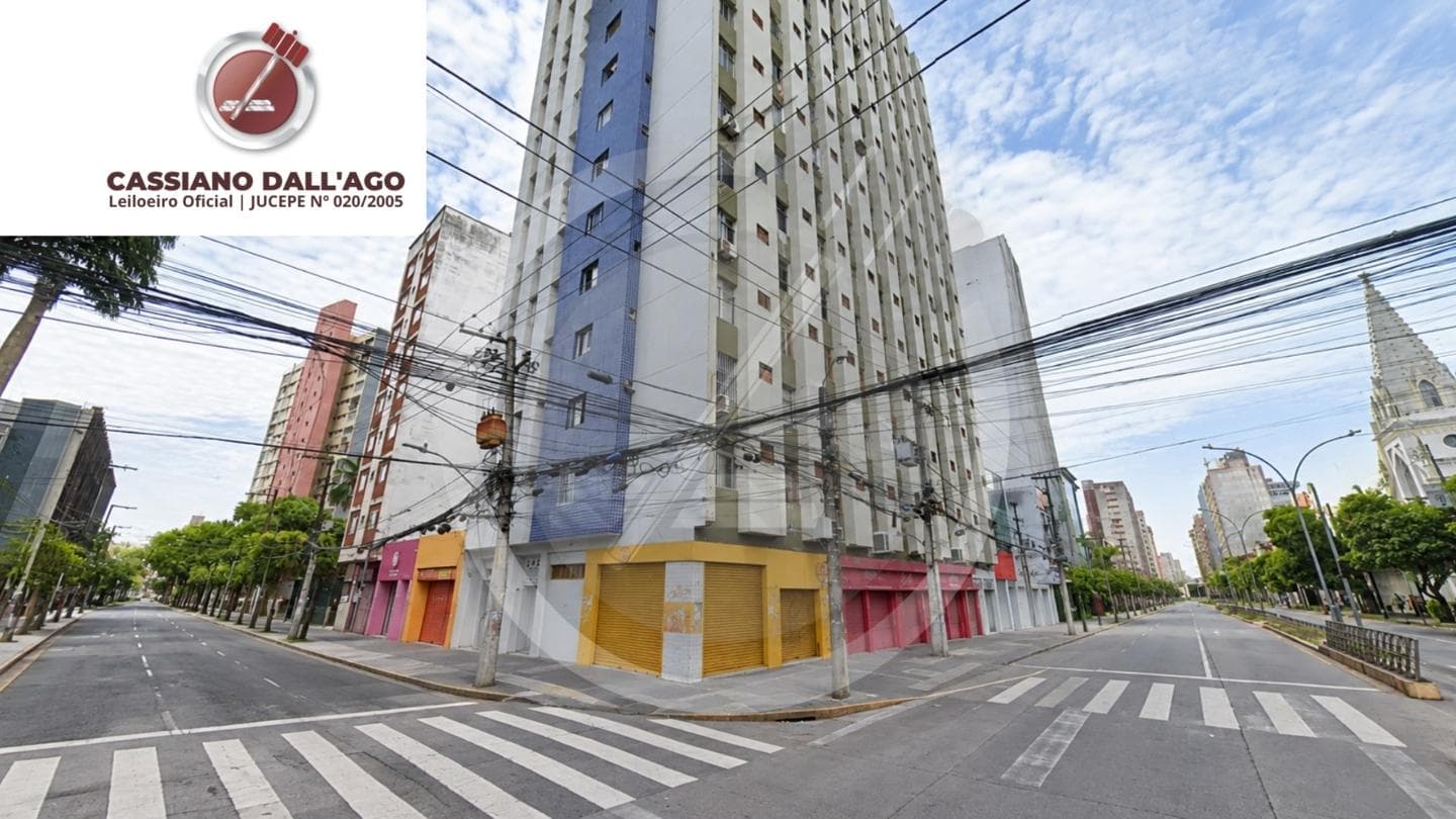 Foto 3 de 3: Comercial em leilão em Recife - PE, bairro Boa Vista — Imóvel comercial, loja nº 01 (Térreo), com área de 68,62m², localizado na Rua Gervásio Pires, 332, Edf. Santa Cruz, Boa Vista, Recife/PE