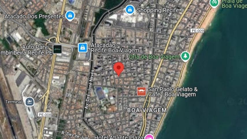 Foto 3 de 4: Apartamento em leilão em Recife - PE, bairro Boa Viagem — Apartamento, 3 quartos, 1 vaga, 128m², Boa Viagem, Recife/PE