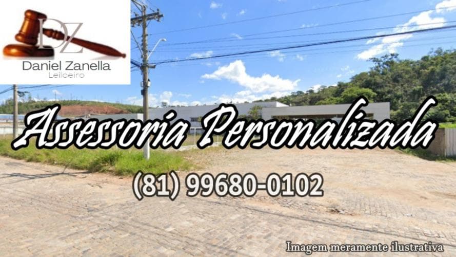 Terreno em leilão em Muriaé - MG — Imóvel na BR 116, KM 259, Barra, Muriaé, MG, com terreno de 632,91m² e GALPÃO com 191,36m².